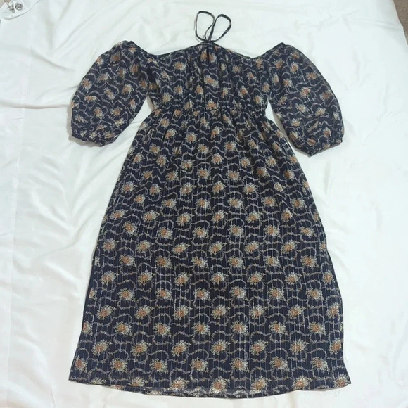 NWT Club Monaco Tansa Dress, Color Sapphire/Bleu Size 00 - Picture 6 of 16